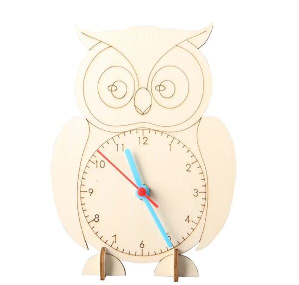 Smart wooden watch assembly kit